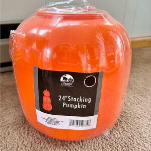 24” Stacking Pumpkins Craft Halloween Fall Thanksgiving Display 🎃
